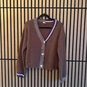 Hem & Thread Brown Cardigan
